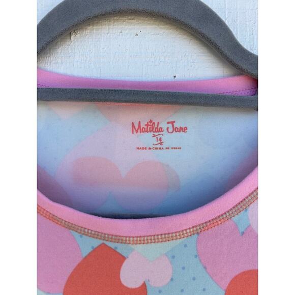 Matilda Jane Pajama Bundle, Hearts,‎ Christmas, Holidays, Polka Dot, Sz 14 - Picture 12 of 12